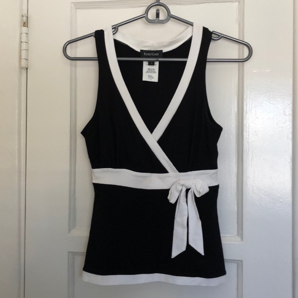 bebe Tops - Bebe “wrap” tank